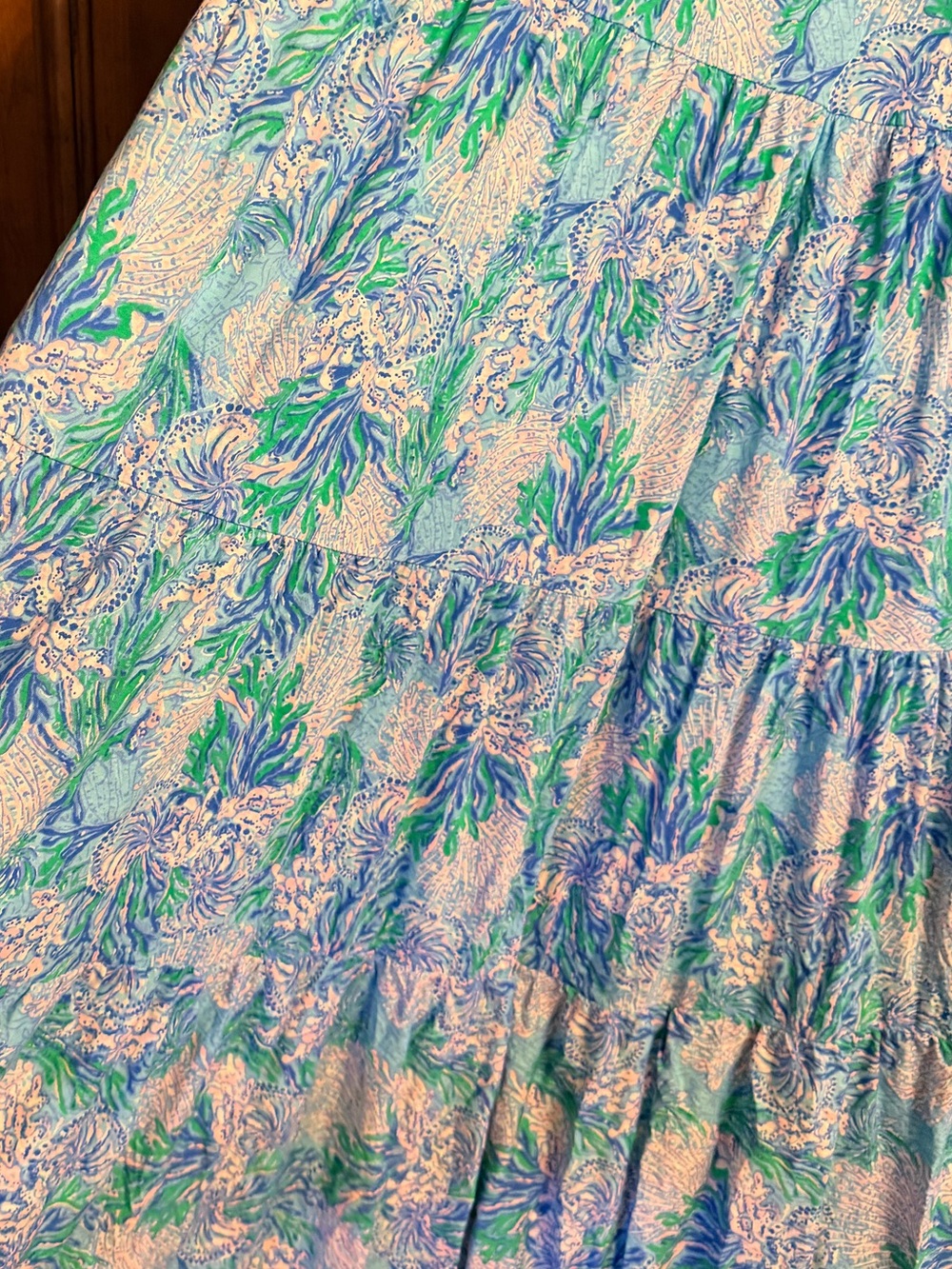 LILLY PULITZER MALONE MAXI DRESS
LAS OLAS AQUA STRONG CURRENT SEA XL - Picture 8 of 14